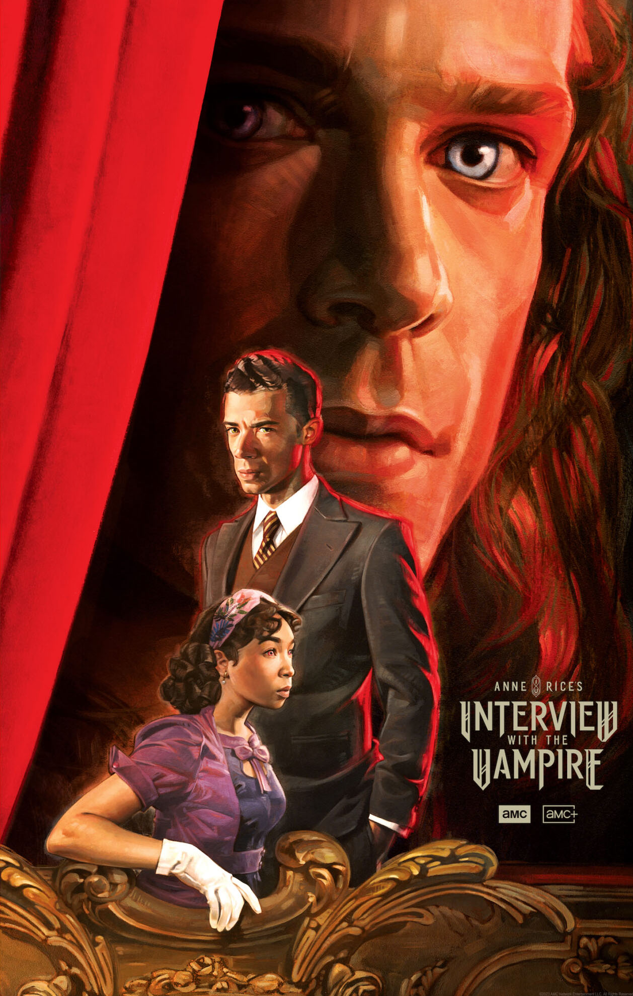 poster for interview with the vampire tv show